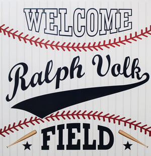 Volk Field Sign