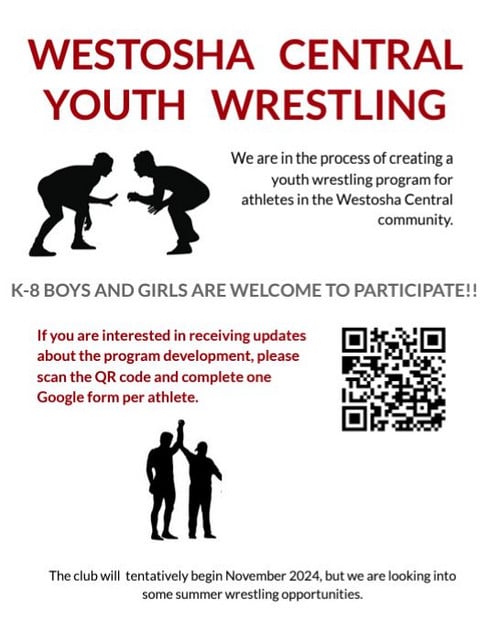 Westosha Youth Wrestling Flyer