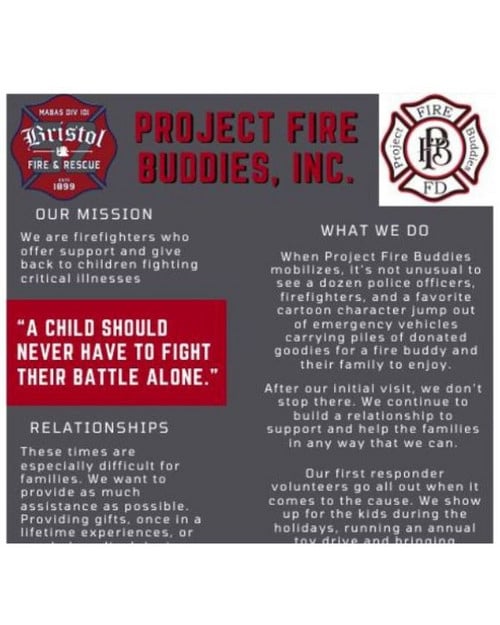 Project Fire Buddies Flyer