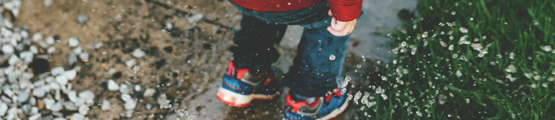 Boy in Puddle