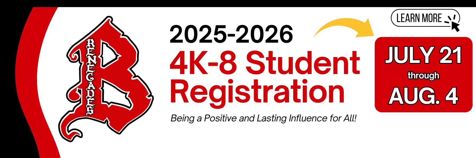 Contact Bristol School at 262-857-2334 for 25-26 registration information.